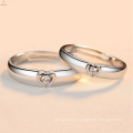 Newest design couple valentine's day engagement tanishq diamond love finger ring